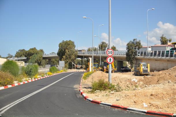 ציר שנקר במפרץ חיפה נפתח לתנועה