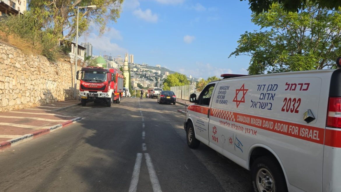 זירת האירוע בשכונת חליסה | צילום: תיעוד מבצעי מד"א